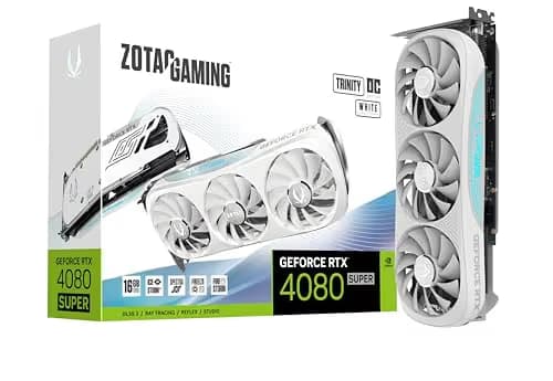 Zotac GeForce RTX 4080 SUPER GAMING Trinity OC 16GB GDDR6X White main image