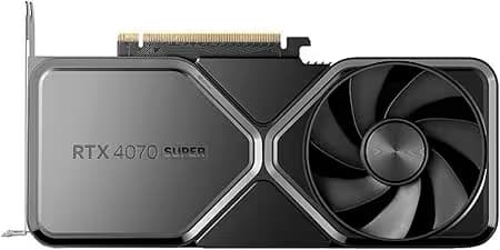 NVIDIA GeForce RTX 4070 SUPER 12GB Founders Edition Black image