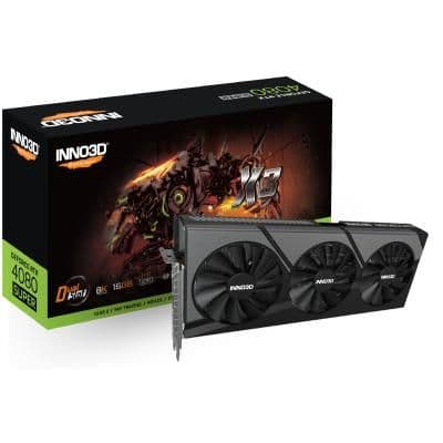 Inno3D GeForce RTX 4080 SUPER X3 16GB GDDR6X Black image