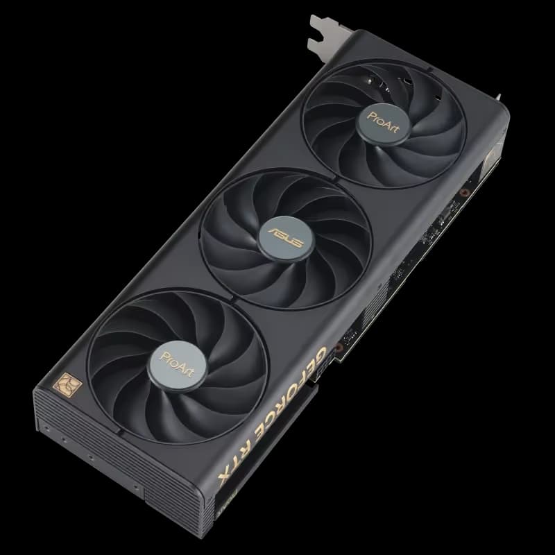 Asus ProArt GeForce RTX 4070 12GB GDDR6X Black image