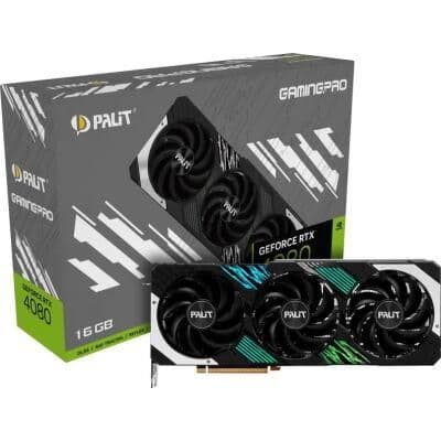 Palit GamingPro OC GeForce RTX 4080 SUPER 16GB GDDR6X Black / Silver main image
