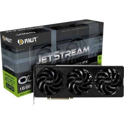 Palit JetStream OC GeForce RTX 4070 Ti SUPER 16GB GDDR6X Black main image