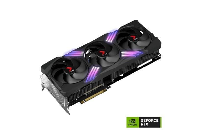 PNY XLR8 Gaming VERTO EPIC-X RGB OC GeForce RTX 4070 Ti SUPER 16GB GDDR6X Black image