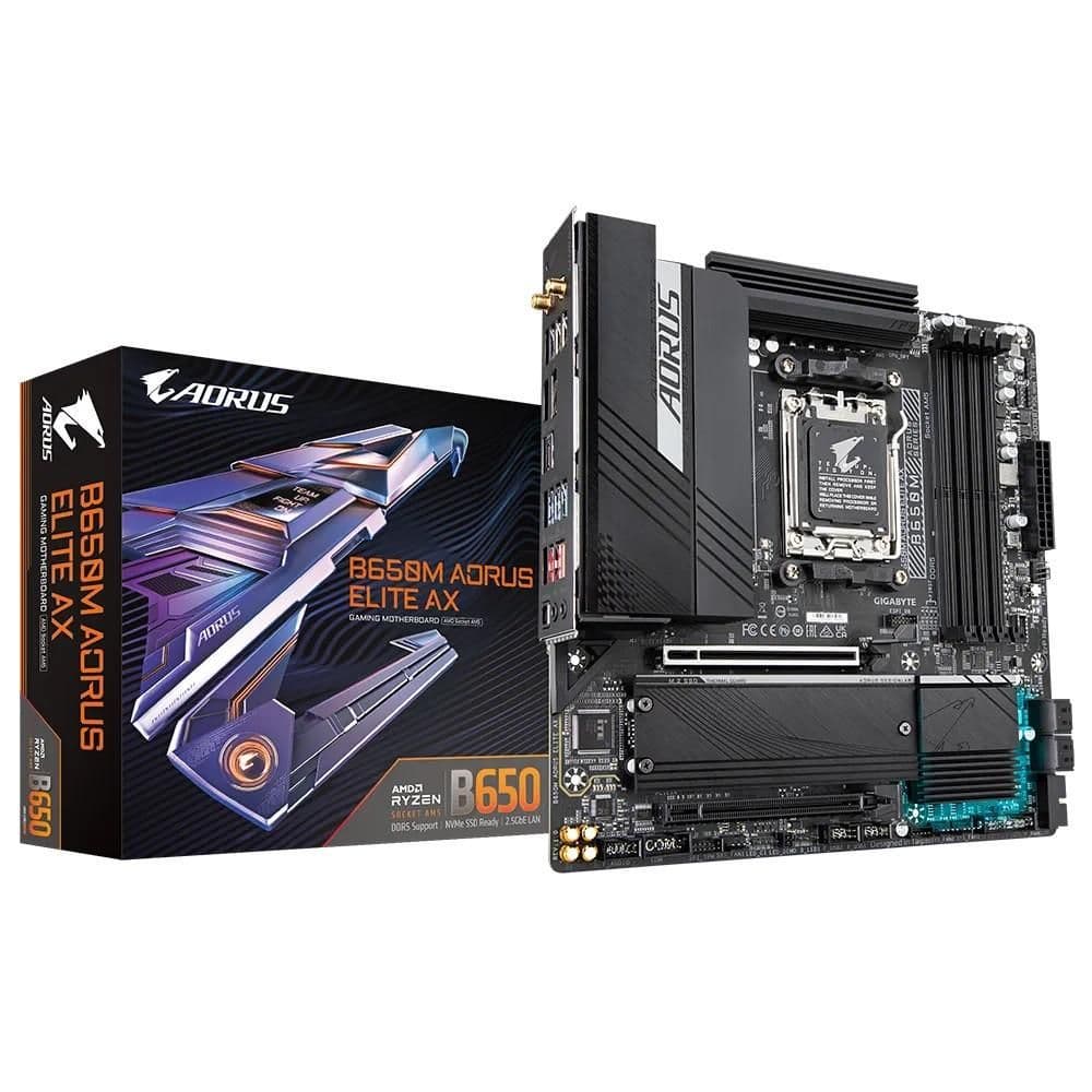 Gigabyte B650M AORUS ELITE AM5 DDR5 Micro ATX main image