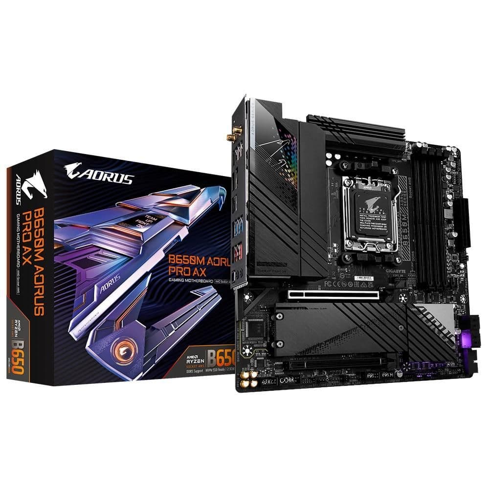 Gigabyte B650M AORUS PRO AX AM5 DDR5 Micro ATX image