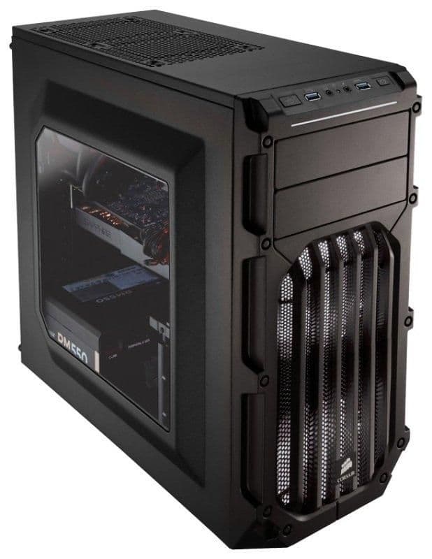 Corsair Carbide Series SPEC-03 ATX Mid Tower Black / White with Acrylic Side Panel and USB 3.2 Gen 1 Type-A, USB 2.0 Type-A main image