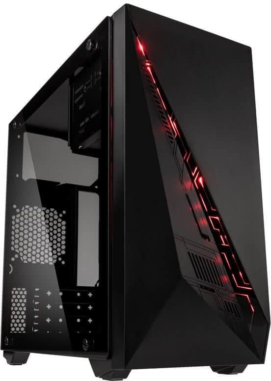 KOLINK INSPIRE K2 RGB Micro ATX Mini Tower Black Tempered Glass main image