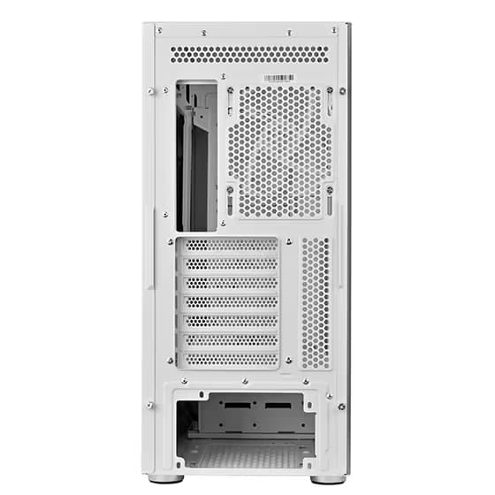 Silverstone FARA 514X ATX Mid Tower White Tempered Glass Side Panel image