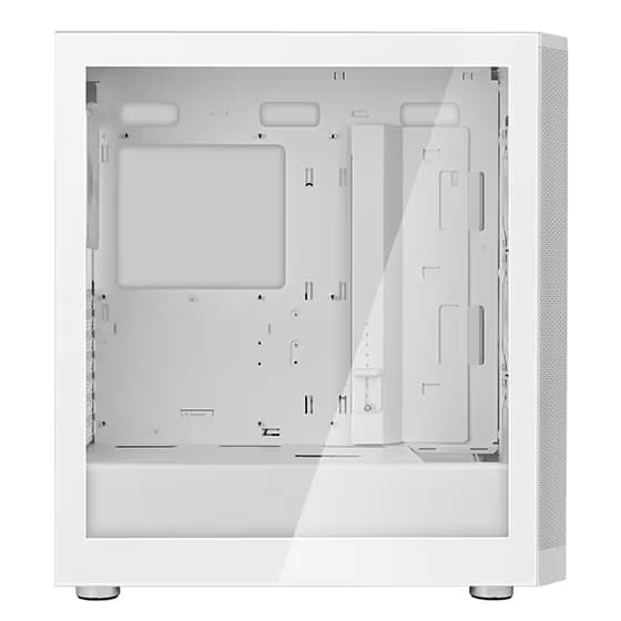 Silverstone FARA 514X ATX Mid Tower White Tempered Glass Side Panel image