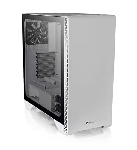 Thermaltake S300 Snow Edition ATX Mid Tower White Tempered Glass main image