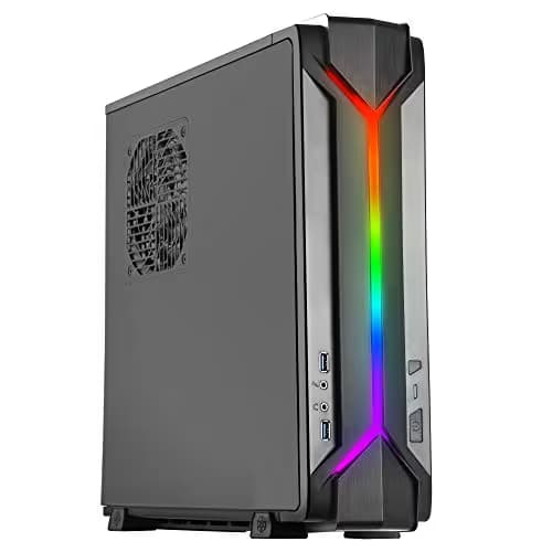 Silverstone RVZ03B-ARGB Mini-ITX Desktop Black main image