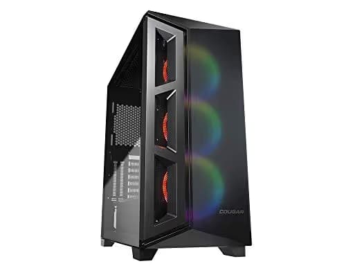Cougar DarkBlader X5 RGB ATX Mid Tower Black Tempered Glass Side Panel main image