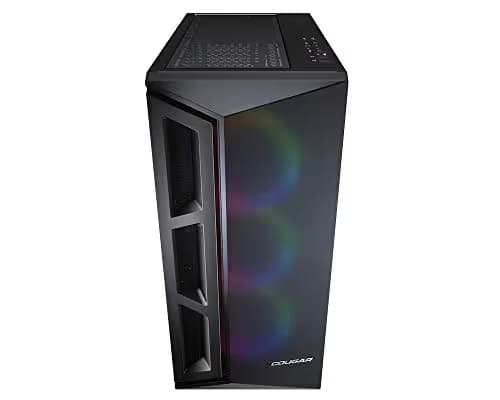Cougar DarkBlader X5 RGB ATX Mid Tower Black Tempered Glass Side Panel image