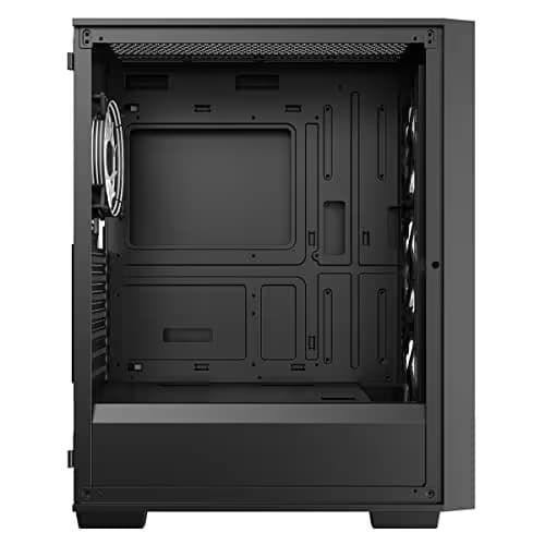 CiT Blade ATX Mid Tower Black Tempered Glass Side Panel ARGB image