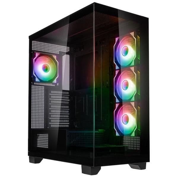 KOLINK Unity Arena ARGB ATX Mid Tower Black Tempered Glass image