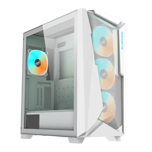 Gigabyte C301 ATX Mid Tower White Tempered Glass image