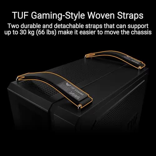 Asus TUF Gaming GT502 Horizon ATX Mid Tower Black with Tempered Glass Side Panel image