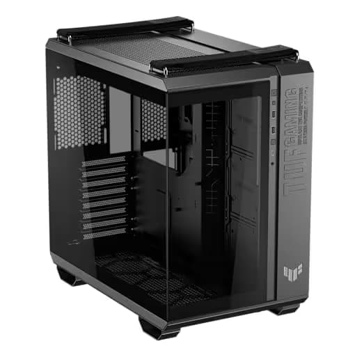 Asus TUF Gaming GT502 Horizon ATX Mid Tower Black with Tempered Glass Side Panel image