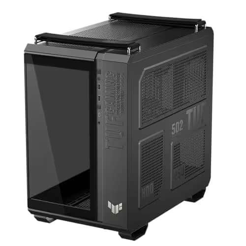 Asus TUF Gaming GT502 Horizon ATX Mid Tower Black with Tempered Glass Side Panel image