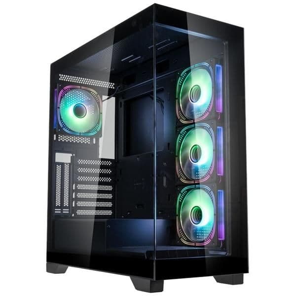 KOLINK UNITY PEAK ARGB ATX Mid Tower Black Tempered Glass main image