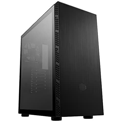 Cooler Master MasterBox MB600L V2 ATX Mid Tower Black Tempered Glass Side Panel, USB 3.2 Gen 1 Type-A image