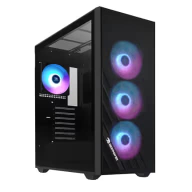 iBuypower Scale Mesh ARGB ATX Mid Tower Black Tempered Glass main image