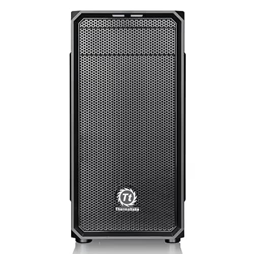Thermaltake Versa H15 Micro ATX Mid Tower Black with Acrylic Side Panel and USB 3.2 Gen 1 Type-A, USB 2.0 Type-A image