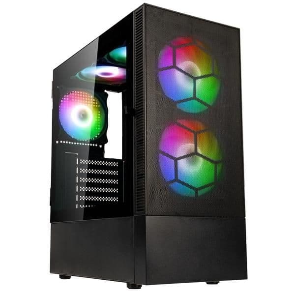 KOLINK Observatory MX Mesh ARGB ATX Mid Tower Black Tempered Glass main image