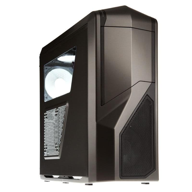 NZXT Phantom 410 ATX Mid Tower Black with Acrylic Side Panel and USB 3.2 Gen 1 Type-A, USB 2.0 Type-A image