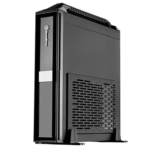 Silverstone ML08 HTPC Black Acrylic Side Panel, USB 3.2 Gen 1 Type-A Front Panel image