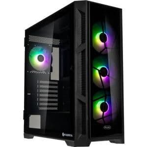 RAIJINTEK Ponos Ultra TG4 ATX Mid Tower Black Tempered Glass image
