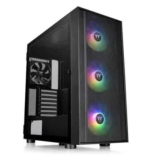Thermaltake H570 ATX Mid Tower Black Tempered Glass ARGB main image