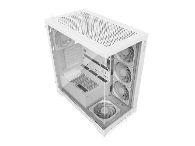 ADATA XPG INVADER X ATX Mid Tower White Tempered Glass Side Panel, USB 3.2 Gen 2 Type-C, USB 3.2 Gen 1 Type-A main image