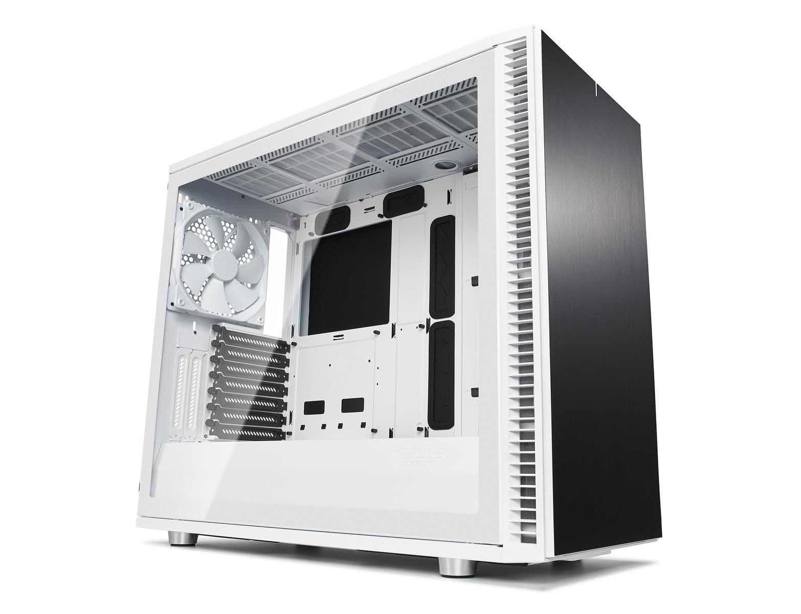 Fractal Design Define S2 ATX Mid Tower White Tempered Glass image