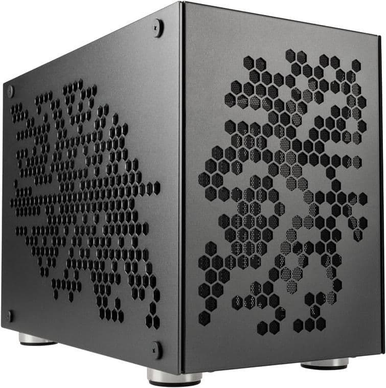 KOLINK Rocket Heavy Vented Mini-ITX Desktop Black Mesh Side Panel image