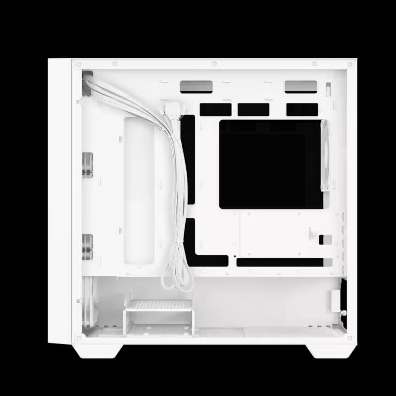 Asus A21 PLUS Micro ATX Mini Tower White with Tempered Glass Side Panel and USB 3.2 Gen 1 Type-A image