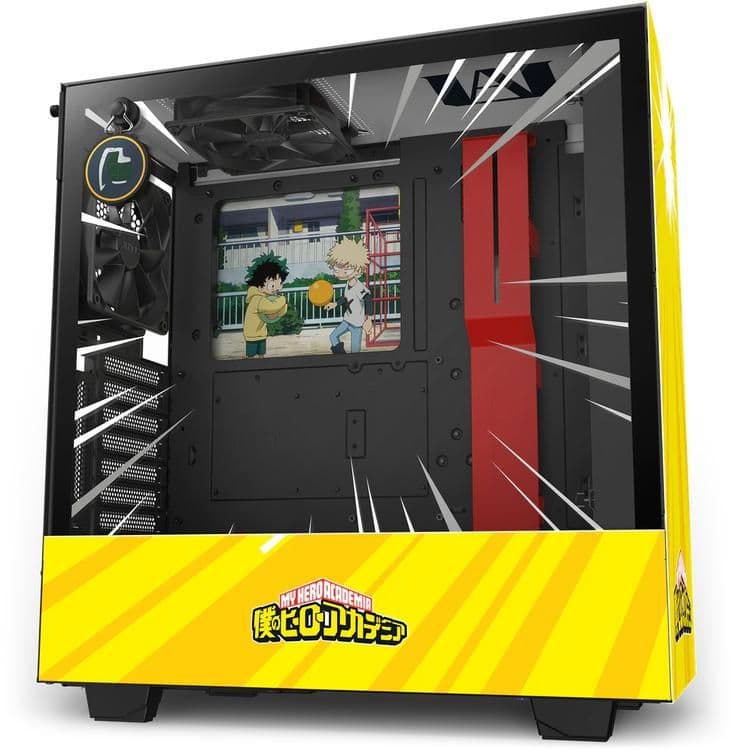 NZXT H510i Rivals ATX Mid Tower Yellow / Black with Tempered Glass Side Panel, USB 3.2 Gen 2 Type-C, and USB 3.2 Gen 1 Type-A main image