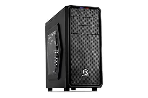 Thermaltake Versa H25 ATX Mid Tower Black with Acrylic Side Panel and USB 3.2 Gen 1 Type-A USB 2.0 Type-A main image