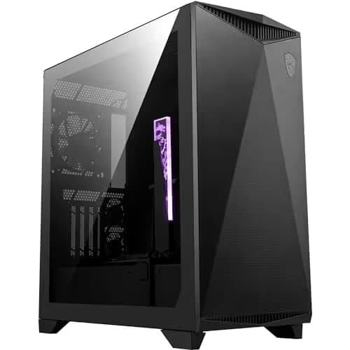 MSI MPG GUNGNIR 300P AIRFLOW ATX Mid Tower Black Tempered Glass image
