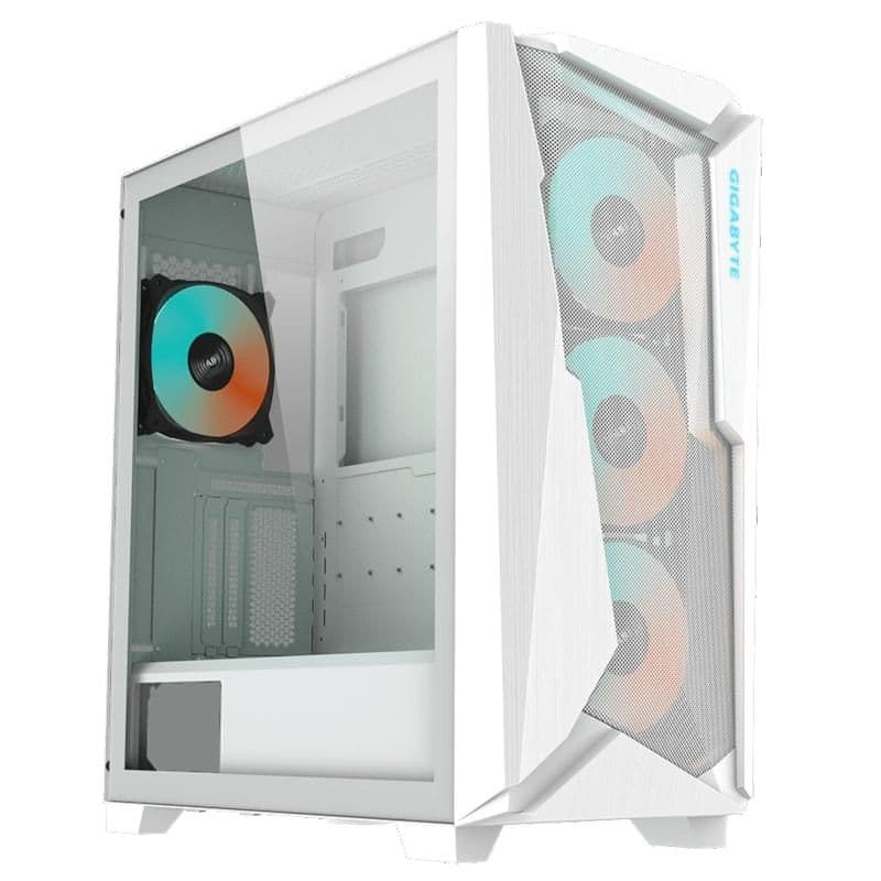 Gigabyte C301 GLASS V2 ATX Mid Tower White Tempered Glass Side Panel image