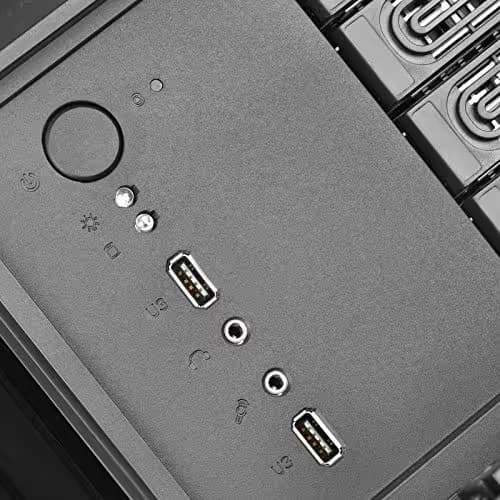 Silverstone CS381B Micro ATX Desktop Black image