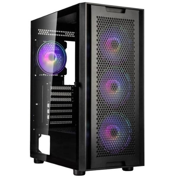 KOLINK Observatory Duo ARGB ATX Mid Tower Black Tempered Glass image