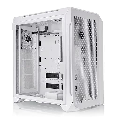 Thermaltake CTE C700 Air ATX Mid Tower White with Tempered Glass Side Panel and USB 3.2 Gen 2 Type-C, USB 3.2 Gen 1 Type-A image