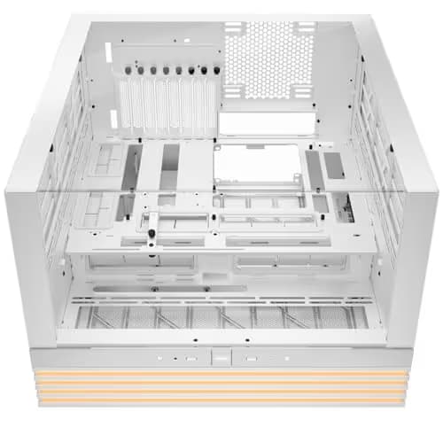 be quiet! Light Base 900 DX ATX Full Tower White with Tempered Glass Side Panel and USB 3.2 Gen 2 Type-C and USB 3.2 Gen 1 Type-A image