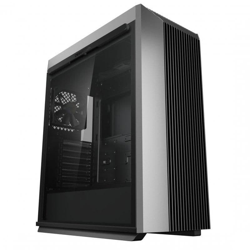 Deepcool CL500 ATX Mid Tower Black / Silver with Tempered Glass Side Panel and USB 3.2 Gen 2 Type-C, USB 2.0 Type-A main image
