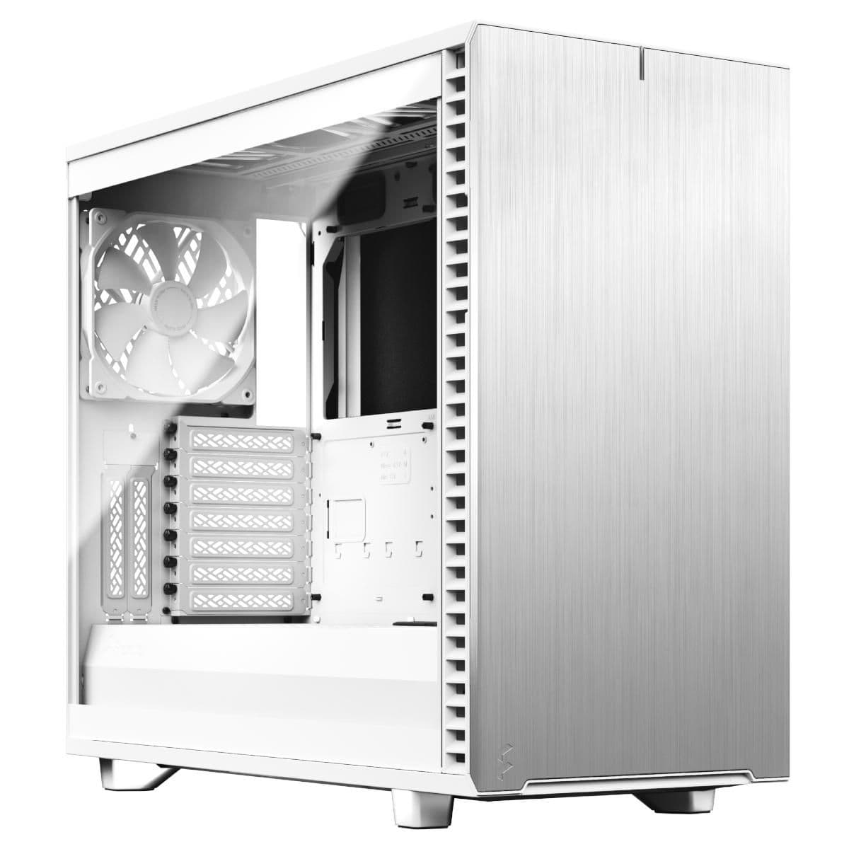 Fractal Design Define 7 ATX Mid Tower White Tempered Glass image
