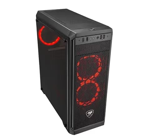 Cougar MX330-F ATX Mid Tower Black Acrylic Side Panel image