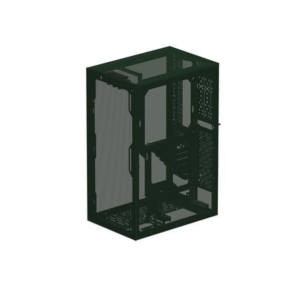 SSUPD Meshroom S ATX Mini Tower Green Mesh Side Panel, PCIe 4.0 Riser main image