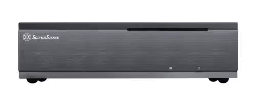 Silverstone ML06B HTPC Black with USB 3.2 Gen 1 Type-A Front Panel image