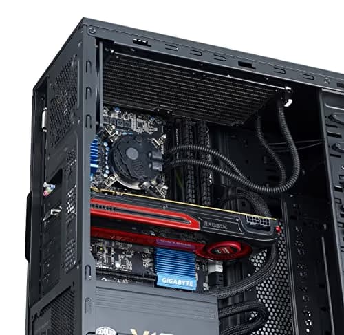 Cooler Master N300 ATX Mid Tower Black Acrylic Side Panel image